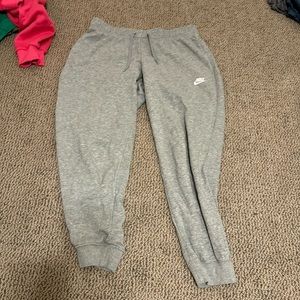 grey nike joggers